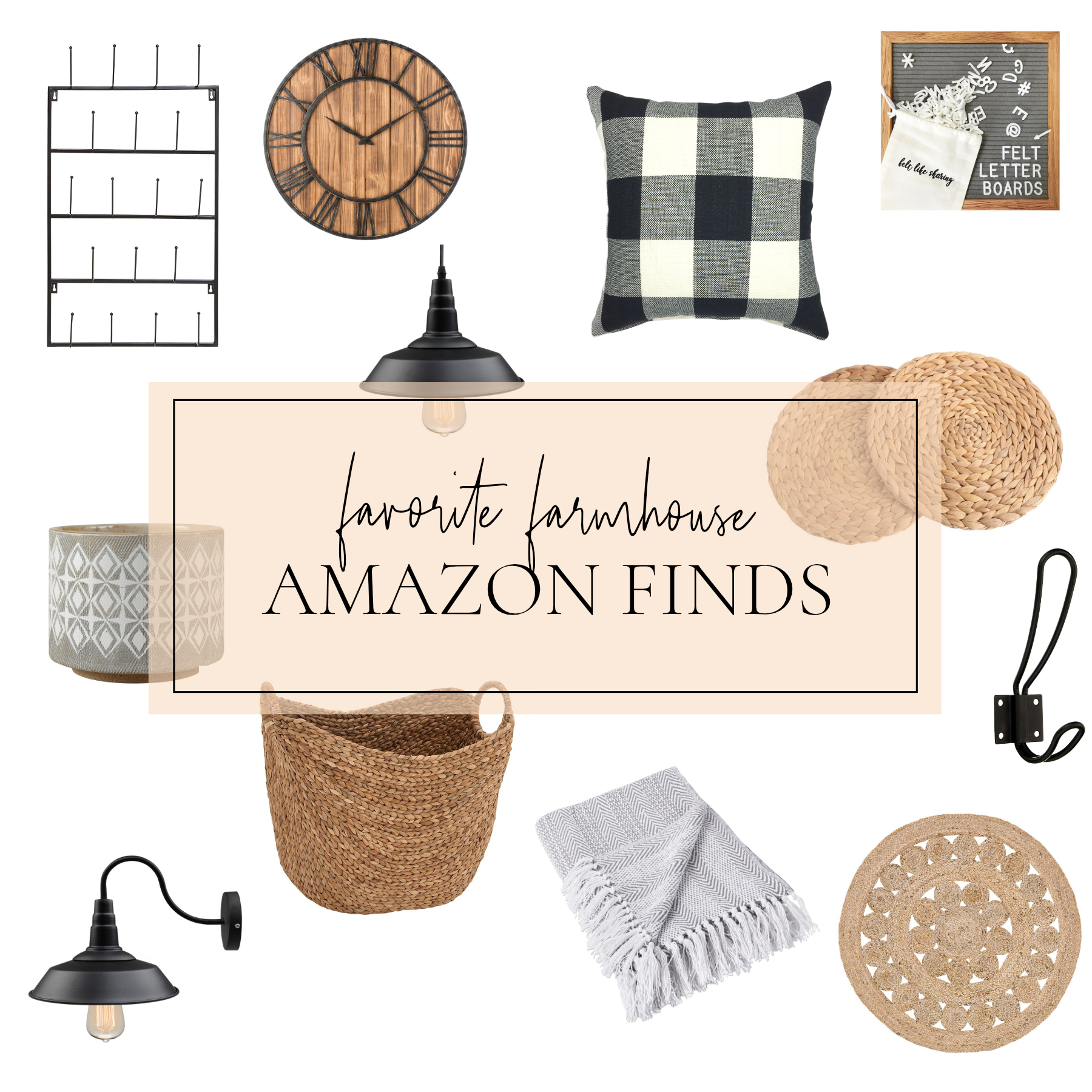 Favorite Farmhouse Amazon Finds