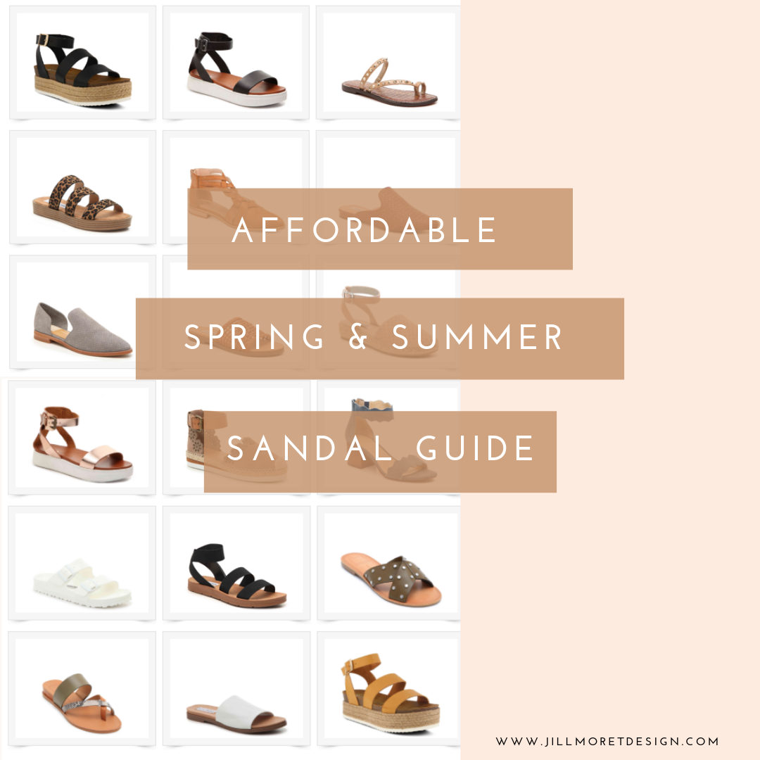 Affordable Spring & Summer Sandals